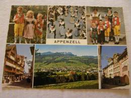 CH-Appenzell - Trachten - Children - Costumes  D83761 - Appenzell