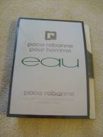 Echantillon Eau - Paco Rabanne - Eau De Toilette - 2 Ml - Parfums - Stalen