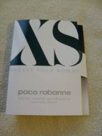 Echantillon Excess Pour Homme - Paco Rabanne - Eau De Toilette - 2 Ml - Parfums - Stalen