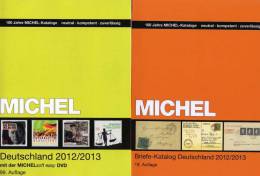 2xMICHEL Deutschland Plus Spezial Briefe Katalog 2013 Neu 133€ With Stamps + Cover FDC Card Letters Catalogue Of Germany - Colonie E Uffici All'estero