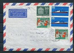 Germany 1957 Cover  Kirchhelm-Teck  To USA  Cv 10 Euro - Lettres & Documents