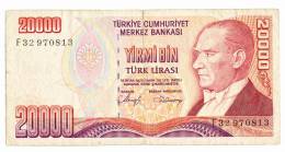 20000 Liras - 1970 - Turquia