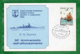 15 ITALIA 1979-93  Marcas De Barcos-Sobres  Circulado Y Tarjetas Filatélicas - Philatelic Cards