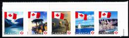Canada (Scott No.2189-93 - Courant / Definitives) [**] Timbre Carnet / Booklet Stamp - Nuevos