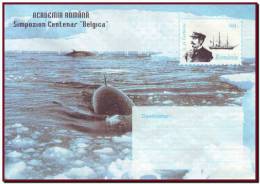 Romania 1997 - Belgian Antarctic Expedition Stationery, Explorer, Whales, Baleine Entier Postal - Wale