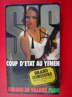 GERARD DE VILLIERS  PLON  SAS  COUP D'ETAT AU YEMEN  N° 86 1986 - SAS