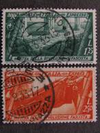 ITALIA Regno Espressi-1932- "Decennale" Cpl. 2 Val. US° (descrizione) - Express Mail