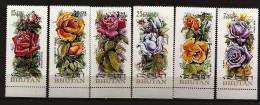 Bhoutan Bhutan 1973 N° 407 / 10 + PA 123 / 4 ** Fleurs, Roses, Wendy Cussons, Iceberg, Marquise D´Urquijo, Pink, Roslyn - Bhoutan