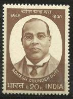 INDIA, 1973, Romesh Chander Dutt, (1848-1909),Economist And President Of National Congress, MNH, (**) - Unused Stamps