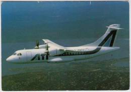 ITALY PLANE AIRPLANE ALITALIA ATR 42 COLIBRI - 1946-....: Ere Moderne