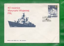 28  POLONIA 1978-88  Marcas De Barcos-Sobre  Circulado Y Tarjetas Filatélicas - Brieven En Documenten