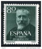 1954, SERIE COMPLETA*, MARCELINO MENENDEZ Y PELAYO - Unused Stamps