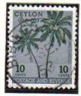 Ceylon-1951-Freimarken (268) Gest.° - Ceylon (...-1947)