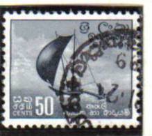 Ceylon-1958-Freimarken (304) Gest.° - Ceylan (...-1947)