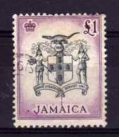Jamaica - 1956 - £1 Definitive - Used - Jamaica (...-1961)