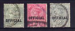 Jamaica - 1890/91 - Officials - Used - Jamaica (...-1961)