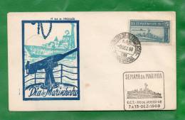 132- BRASIL-1967-1984 -FDC-  Marcas De Barcos-Sobre  Circulado Y Tarjetas Filatélicas - FDC