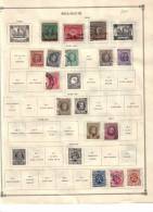 BELGIUM    Collection Of  Mounted Mint And Used As Per Scan. ( 2 SCANS) - Verzamelingen