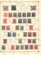 BELGIUM    Collection Of  Mounted Mint And Used As Per Scan. ( 4 SCANS) - Verzamelingen