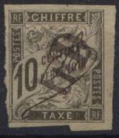 #21# COLONIES GENERALES TAXE N° 6 Oblitéré Surchargé "FD" - Postage Due