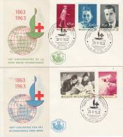 Belgie Brief 1954 - Lettres & Documents