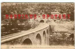 PRIX  FIXE <  TUNNEL GRACIAN Et VIADUC BASSERA De Chemin De Fer - Ligne De Train De Nice Coni - Bridge Viaduct - Railway - Structures