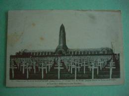 DOUAUMONT 55 L' OSSUAIRE LE PHARE MAPS POSTKARTE CARTOLINA - War Cemeteries