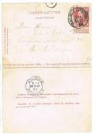 Carte-lettre 12a, Oblitérée Malines Station, Sans Bords - Carte-Lettere