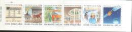 Finlandia - Finland 1988 Carnet C1023 350 Poste E Telecomunicazioni Finniche(carriage,horse,car, Post Office,sat ** MNH - Neufs