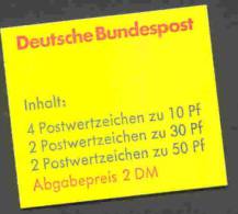 Bund MH 22I I Postfrisch - Burgen Und Schlösser 1980 - Sonstige & Ohne Zuordnung