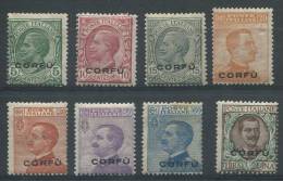 LIBIA 1923 ORDINARI COMPLETE SET MH * - Saseno