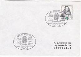 1985 Cover Bad Nenndorf COSTUME EVENT GERMANY Stamps - Costumes