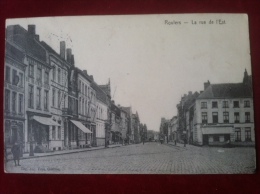 AK Roulers La Rue De L Est Feldpost 1915 Res. Armee Korps Roeselare - Roeselare