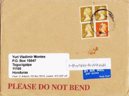 Two Covers England To Honduras ( Cat , Europa CEPT Stamps) - Unclassified