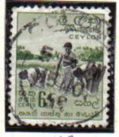 Ceylon-1958-Freimarke (298) Gest.° - Ceylon (...-1947)