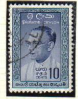 Ceylon-1961-Bandaranaike (316 I) Gest.° - Ceylon (...-1947)