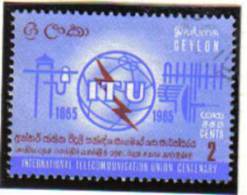 Ceylon-1965-ITU (334) Gest.° - Ceylon (...-1947)