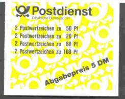 Bund MH 31aa Postfrisch - Sehenswürdigkeiten 1994 - Otros & Sin Clasificación