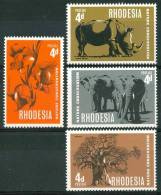 1967 Rhodesia Flora Fauna Set MNH** B60 - Rhodesia (1964-1980)