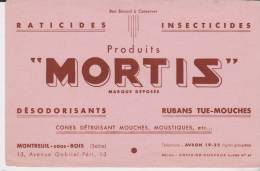 Buvard Produits Mortis - M