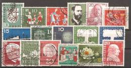 BRD 1957 O - MICHELWERT LOT - 17,70 EURO (102) - Sammlungen