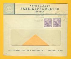 Sweden: Sverige Cover 1949 - Lettres & Documents