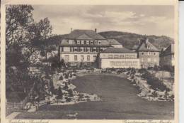 5948 SCHMALLENBERG - FREDEBURG, Sanatorium Haus Monika, Ansicht Vom Park - Schmallenberg