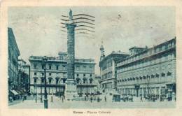 1917  ROMA  - PIAZZA COLONNA - Orte & Plätze