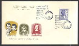 LUXEMBOURG 1962 Obl. Commémorative Sur Enveloppe - FDC