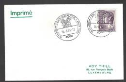 LUXEMBOURG 1986 Obl. Commémorative Sur Enveloppe - FDC