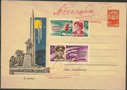 Space. USSR 1963.  Valentina Tereshkova Signed Cover With Special Cancel.  Moscow. - Russia & USSR