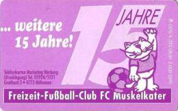 Germany - K 313 - 06.1991 - Cat - FC Muskeltaler - 2.000ex. - K-Series: Kundenserie