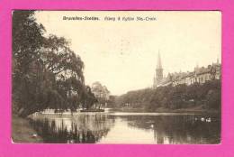 Bruxelles-Ixelles - Etang Et Eglise Sainte-Croix - LUX - 1911 - Elsene - Ixelles