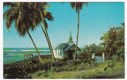 UNITED STATES - Kahaluu Beach, Kona, Hawaii - Church - Andere & Zonder Classificatie